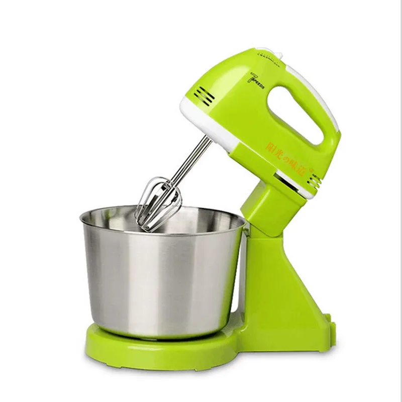 

220V 1.7L 180W Mini Automatic Electric Dough Mixer Egg Stirrer Baking Beat Egg Blender Cream Paste Stiring Whisk Dough Kneading