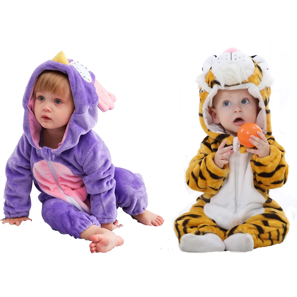 Baby Clothes Flannel Cute Cartoon Animal Rompers Boys Girls Jumpsuits for Infants Newborn Warm Toddler Hooded Clothing
Baby Clothes Flannel Cute Cartoon Animal Rompers Boys Girls Jumpsuits for Infants Newborn Warm Toddler Hooded Clothing