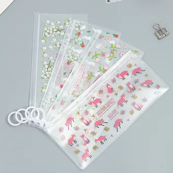 Cute Flower PVC Waterproof Pencil Cases Cartoon Fox Pen Bags Pencil Box Storage Organizer School Supplies Korean Stationery
Cute Flower PVC Waterproof Pencil Cases Cartoon Fox Pen Bags Pencil Box Storage Organizer School Supplies Korean Stationery