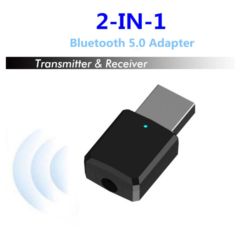 Mini Portable 2 in1 Bluetooth 5.0 Transmitter Receiver 3.5mm AUX USB Wireless Stereo Audio Adapter for Home TV MP3 / 4
Mini Portable 2 in1 Bluetooth 5.0 Transmitter Receiver 3.5mm AUX USB Wireless Stereo Audio Adapter for Home TV MP3 / 4