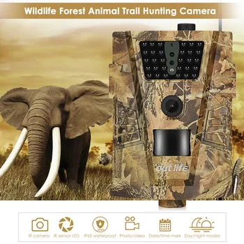 HT-001B Hunting Camera Trail Camera 12MP 1080P Infrared LED 850nm IP54 Waterproof 120 Degree Angle Wild Camera Animal Photo Trap
HT-001B Hunting Camera Trail Camera 12MP 1080P Infrared LED 850nm IP54 Waterproof 120 Degree Angle Wild Camera Animal Photo Trap