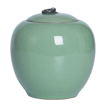 Crackle Decorative Tea Storage Box Ceramic Tea Jar 12*13 cm Food Canister For Kitchen Chinese Coffee Sugar Container Bottle Tank
Crackle Decorative Tea Storage Box Ceramic Tea Jar 12*13 cm Food Canister For Kitchen Chinese Coffee Sugar Container Bottle Tank