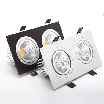1pcs super bright embedded LED dimmable square downlight COB 10W 20W LED downlight interior decoration AC85-265v
1pcs super bright embedded LED dimmable square downlight COB 10W 20W LED downlight interior decoration AC85-265v