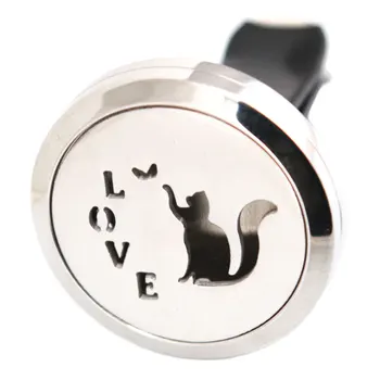 Cat Love 30mm Diffuser 316 Stainless Steel Car Aroma Locket Essential Oil Car Diffuser Locket Free 50Pcs Pads
Cat Love 30mm Diffuser 316 Stainless Steel Car Aroma Locket Essential Oil Car Diffuser Locket Free 50Pcs Pads