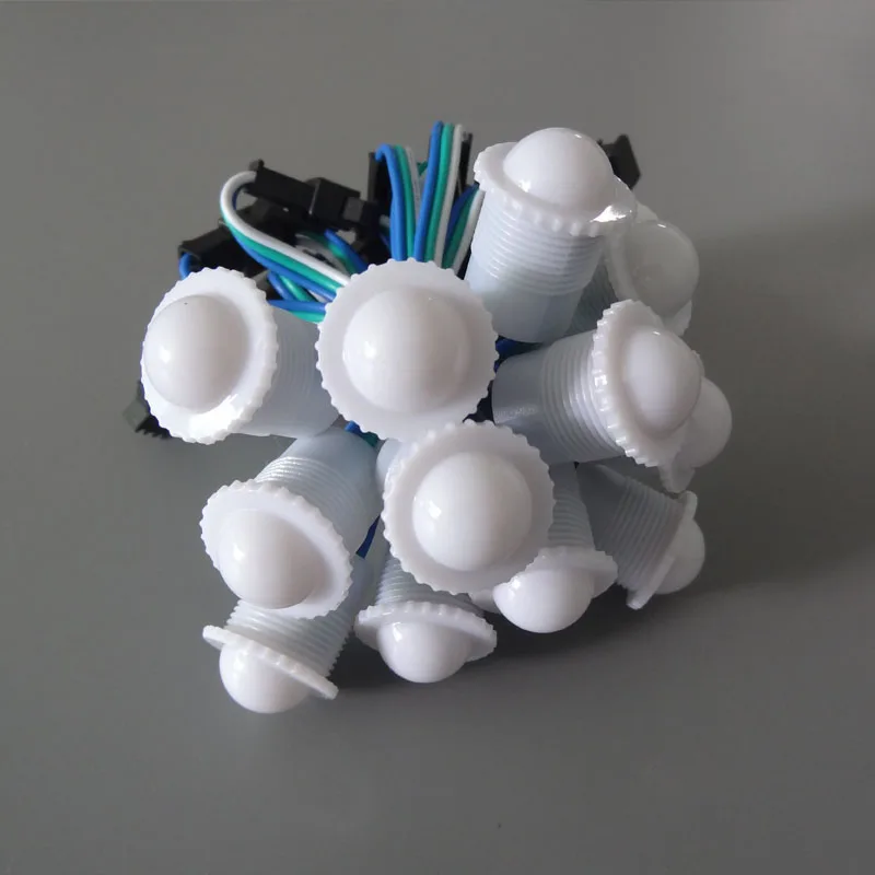 1000pcs/lot WS2811 pixel led module 16mm Diameter DC5V SMD 5050 RGB Led Point Light Full color Waterproof Milky Cover
1000pcs/lot WS2811 pixel led module 16mm Diameter DC5V SMD 5050 RGB Led Point Light Full color Waterproof Milky Cover
