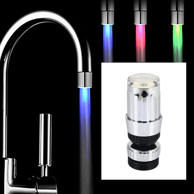 Faucet Color Lantern Faucet Accessories Durable 360 Degree Rotation 7 Colors Faucet Water LED Light Auto Changing
Faucet Color Lantern Faucet Accessories Durable 360 Degree Rotation 7 Colors Faucet Water LED Light Auto Changing