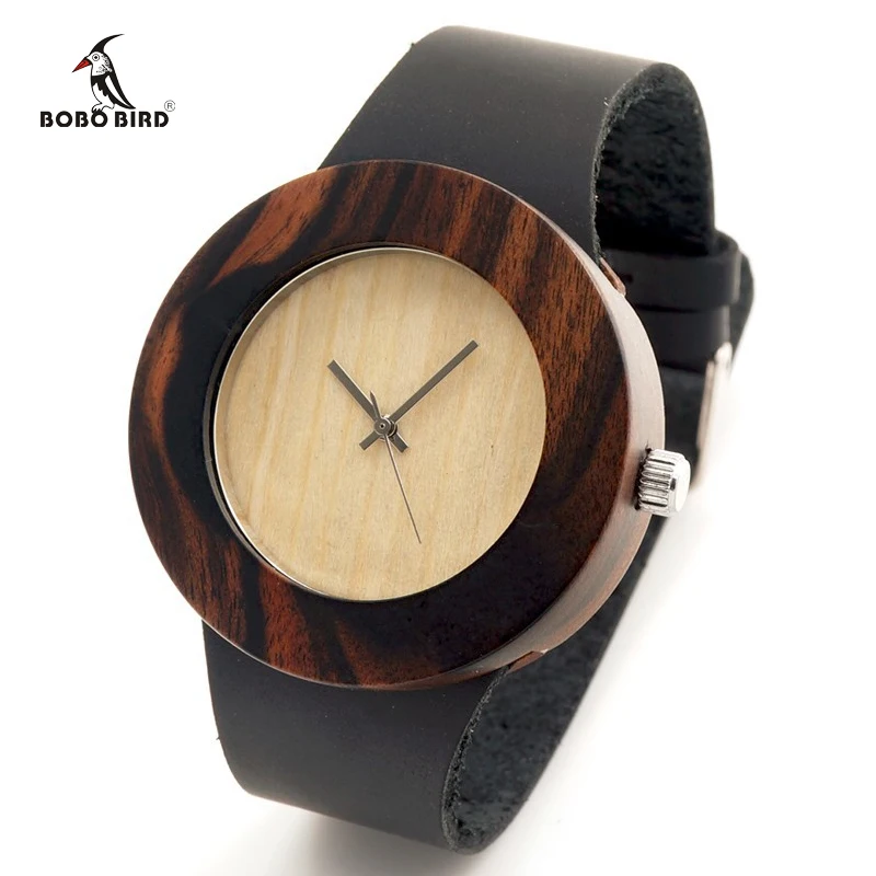 2016 New Natural Black Ebony Wood Watch with Genuine Leader Strap Wooden Wristwatch Retail Box Wood Wristwatch for Men and Women
2016 New Natural Black Ebony Wood Watch with Genuine Leader Strap Wooden Wristwatch Retail Box Wood Wristwatch for Men and Women