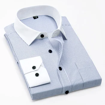 New Spring Patchwork white collar and cuff long sleeve with chest pocket non-iron easy care no fade no shrink business men shirt
New Spring Patchwork white collar and cuff long sleeve with chest pocket non-iron easy care no fade no shrink business men shirt