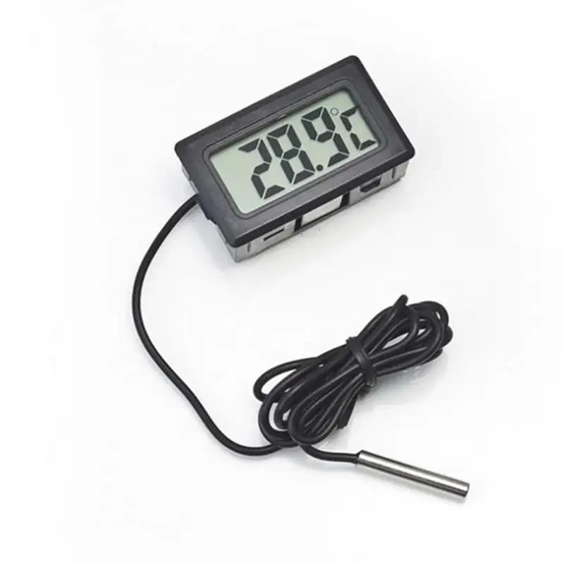 1pcs Digital LCD Display Thermometer Temperature Meter Embedded Digital Electronic Refrigerator Thermometer Weather Station
1pcs Digital LCD Display Thermometer Temperature Meter Embedded Digital Electronic Refrigerator Thermometer Weather Station
