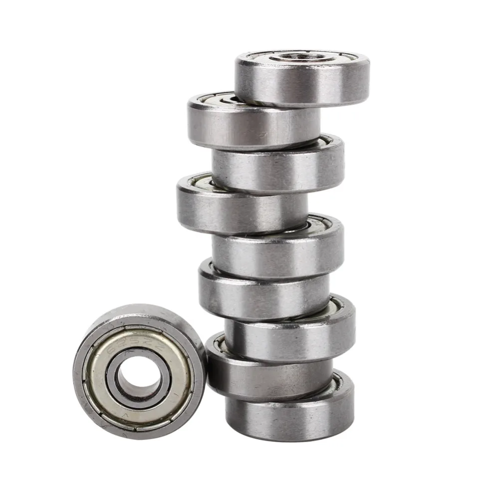 WALFRONT 10Pcs/Pack Miniature Deep Groove Ball Bearing Metal Shielded Metric Radial Ball Bearings 624ZZ 625ZZ 608ZZ Hot Selling
WALFRONT 10Pcs/Pack Miniature Deep Groove Ball Bearing Metal Shielded Metric Radial Ball Bearings 624ZZ 625ZZ 608ZZ Hot Selling