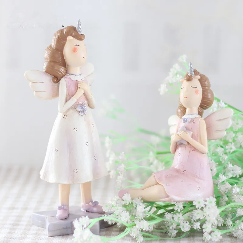 Nordic Style Resin Crafts Home Decoration Accessories Unicorn Angel Statue&Sculpture Ornaments Window Display Crafts Gift
Nordic Style Resin Crafts Home Decoration Accessories Unicorn Angel Statue&Sculpture Ornaments Window Display Crafts Gift