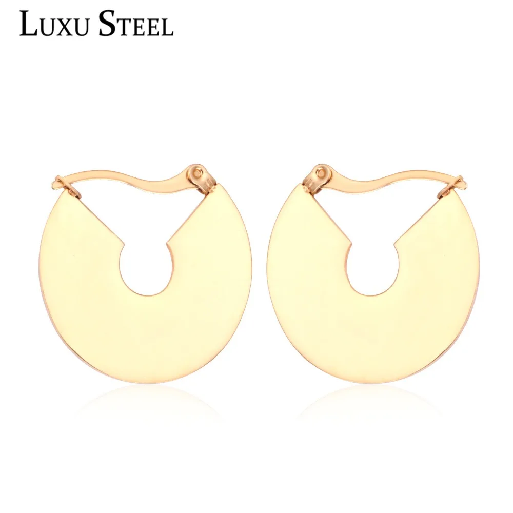 LUXUSTEEL Statement Earring Jewelry Gold Color Geometry Sector Drop Earring Female Brinco Bijoux Gift Wholesale
LUXUSTEEL Statement Earring Jewelry Gold Color Geometry Sector Drop Earring Female Brinco Bijoux Gift Wholesale