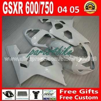 High quality for 2004 2005 glossy white SUZUKI GSXR 600 750 fairing K4 RIZLA version 04 05 gsxr600 SGV GSX R750 bodywork 564
High quality for 2004 2005 glossy white SUZUKI GSXR 600 750 fairing K4 RIZLA version 04 05 gsxr600 SGV GSX R750 bodywork 564