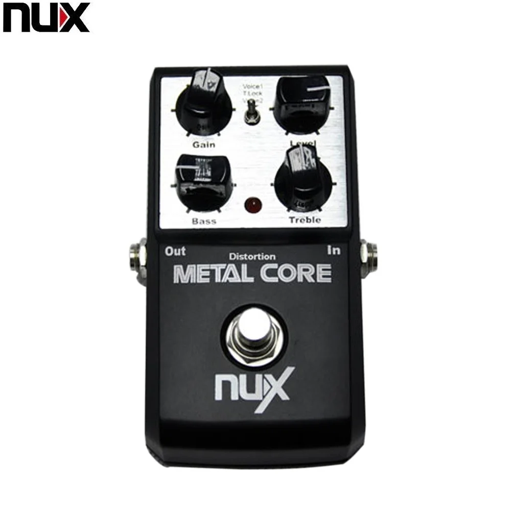 NUX Metal Core Distortion Effect Pedal 2-Band EQ Tone Lock Preset Function True Bypass NUX Guitar Effector Pedal Top Quality
NUX Metal Core Distortion Effect Pedal 2-Band EQ Tone Lock Preset Function True Bypass NUX Guitar Effector Pedal Top Quality