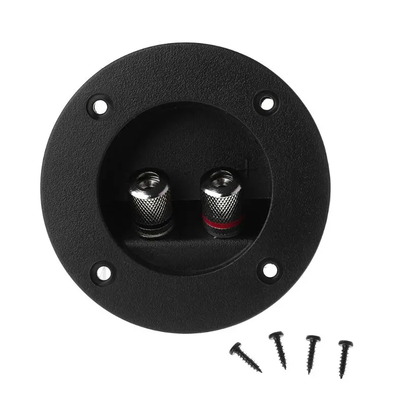 1 Pc Terminal Round Cup Connector 510 Screw Gold Spring Double Binding Post Car Subwoofer Speaker Box Black
1 Pc Terminal Round Cup Connector 510 Screw Gold Spring Double Binding Post Car Subwoofer Speaker Box Black