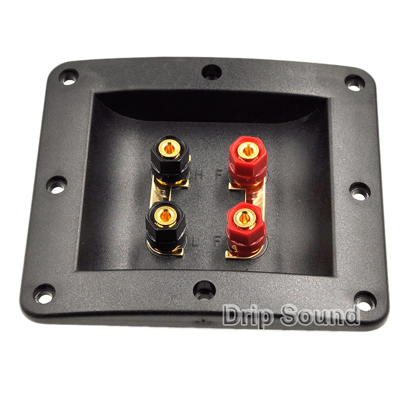 2pcs 4-Way Speaker Junction Box Speaker Copper Wiring Terminal Binding Post 131x115mm Type-D
2pcs 4-Way Speaker Junction Box Speaker Copper Wiring Terminal Binding Post 131x115mm Type-D