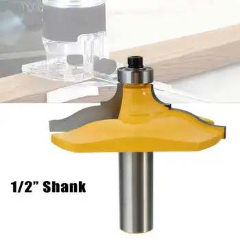 WOLIKE 1/2" Shank Ogee Chisel Cutter Router Bit Set Door Woodworking Carpentry Tool Milling Cutter Solid Hardened Steel
WOLIKE 1/2" Shank Ogee Chisel Cutter Router Bit Set Door Woodworking Carpentry Tool Milling Cutter Solid Hardened Steel