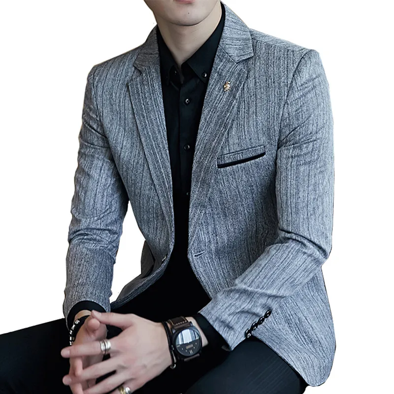 Suit jacket men's fashion British style slim print high quality Plus size fashion blazer / 2019 spring and autumn new suit coat
Suit jacket men's fashion British style slim print high quality Plus size fashion blazer / 2019 spring and autumn new suit coat