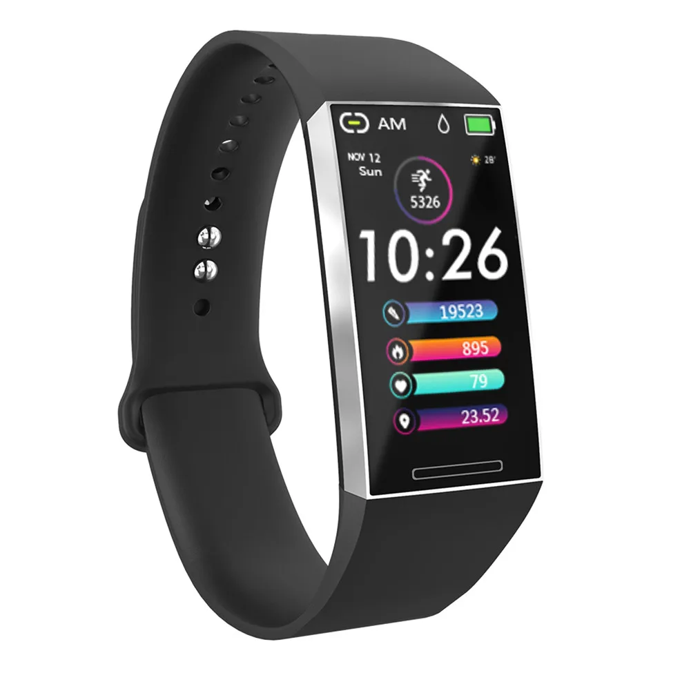1.14 inch S18 Smart Watch Wristband Color Screen Bracelet Waterproof Heart Rate Blood Pressure Monitoring for Android IOS
1.14 inch S18 Smart Watch Wristband Color Screen Bracelet Waterproof Heart Rate Blood Pressure Monitoring for Android IOS