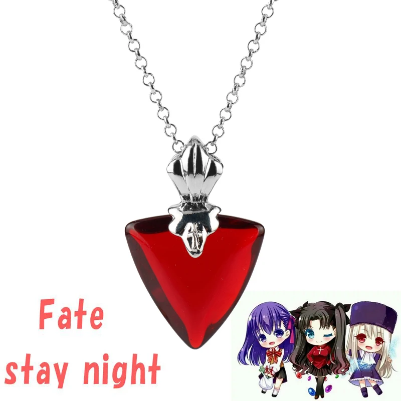 HEYu Fate Stay Night Necklace Tohsaka Rin Cosplay Pendants Necklaces Women Gift Accessories
HEYu Fate Stay Night Necklace Tohsaka Rin Cosplay Pendants Necklaces Women Gift Accessories