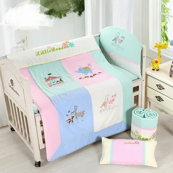 Baby Bedding Sets 100*120 cm 100% cotton baby 7 pieces bedding sets bumper+sheet quality whole sale hot new 2017 good price 2016
Baby Bedding Sets 100*120 cm 100% cotton baby 7 pieces bedding sets bumper+sheet quality whole sale hot new 2017 good price 2016