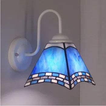 Mediterranean Blue Glass Led tiffanylampe wall lamps Surface Mounted Wall Sconce for home Decoration
Mediterranean Blue Glass Led tiffanylampe wall lamps Surface Mounted Wall Sconce for home Decoration