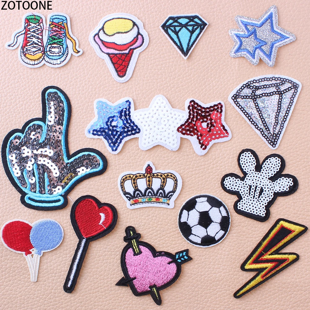 ZOTOONE 14Pcs Wild Sequin Star Iron on Patches for Clothes Embroidered Patch DIY Applications Clothing Badges Stickers Appliques
ZOTOONE 14Pcs Wild Sequin Star Iron on Patches for Clothes Embroidered Patch DIY Applications Clothing Badges Stickers Appliques