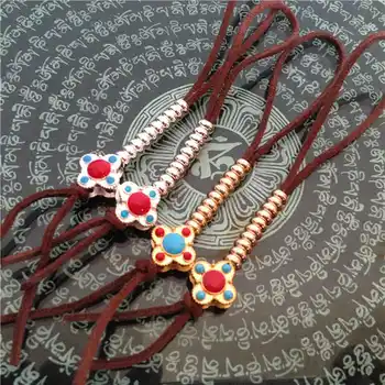BRO015 Tibetan Mini Mala Counter Pair Endless Knots Silver Color & Golden 20 Copper Alloy Beads
BRO015 Tibetan Mini Mala Counter Pair Endless Knots Silver Color & Golden 20 Copper Alloy Beads