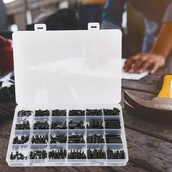 360Pcs M2/M2.5/M3 Black Nylon Hex Standoff Spacer Nuts Screws Assortment Kit Male-Female Spacing Column For PCB Motherboard
360Pcs M2/M2.5/M3 Black Nylon Hex Standoff Spacer Nuts Screws Assortment Kit Male-Female Spacing Column For PCB Motherboard