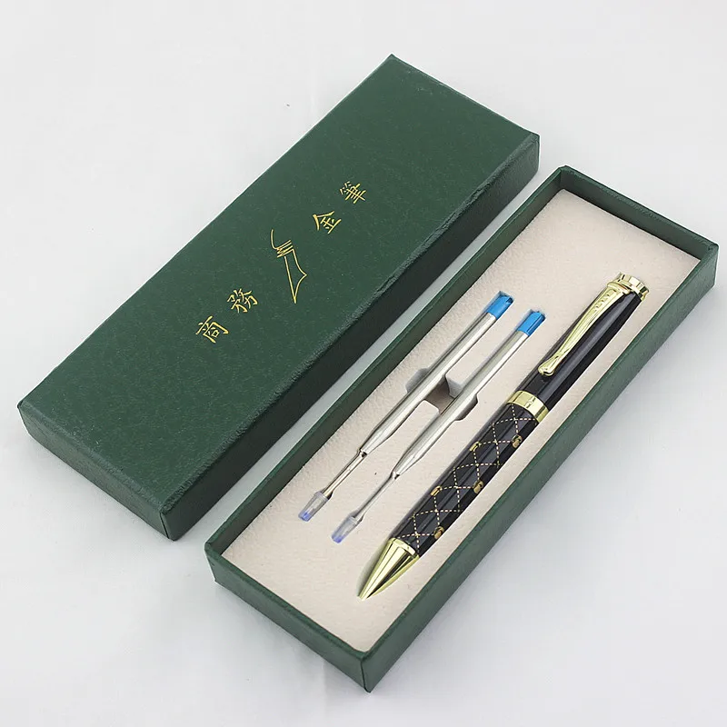 Jinhao 500 High Quality Metal Ballpoint Pen Luxury Gold Clip Rollerball Pen with 0.7mm Black Ink Refill Free Shipping
Jinhao 500 High Quality Metal Ballpoint Pen Luxury Gold Clip Rollerball Pen with 0.7mm Black Ink Refill Free Shipping