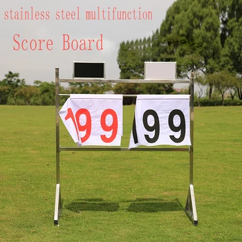 Portable Standing 6-Digit Competition Stainless Steel ScoreBoard For Table Tennis Basketball Badminton Football Volleyball
Portable Standing 6-Digit Competition Stainless Steel ScoreBoard For Table Tennis Basketball Badminton Football Volleyball