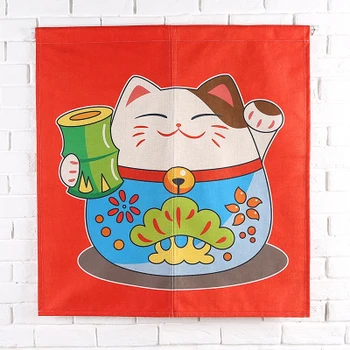Taiwan Japan style Chinese fortune cat door curtain hanging living room kitchen living room home decoration bar coffee house
Taiwan Japan style Chinese fortune cat door curtain hanging living room kitchen living room home decoration bar coffee house
