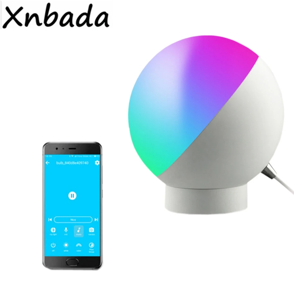 7W Smart Led Table Night Light RGBW WifI APP Remote Control 110V 220V US EU Plug For Bedroom Living Room
7W Smart Led Table Night Light RGBW WifI APP Remote Control 110V 220V US EU Plug For Bedroom Living Room