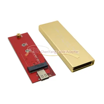 Gold USB-C USB 3.1 Type C to M.2 NGFF PCI-E 2 Lane SSD Enclosure for E431 E531 X240 Y410P Y510p cy
Gold USB-C USB 3.1 Type C to M.2 NGFF PCI-E 2 Lane SSD Enclosure for E431 E531 X240 Y410P Y510p cy