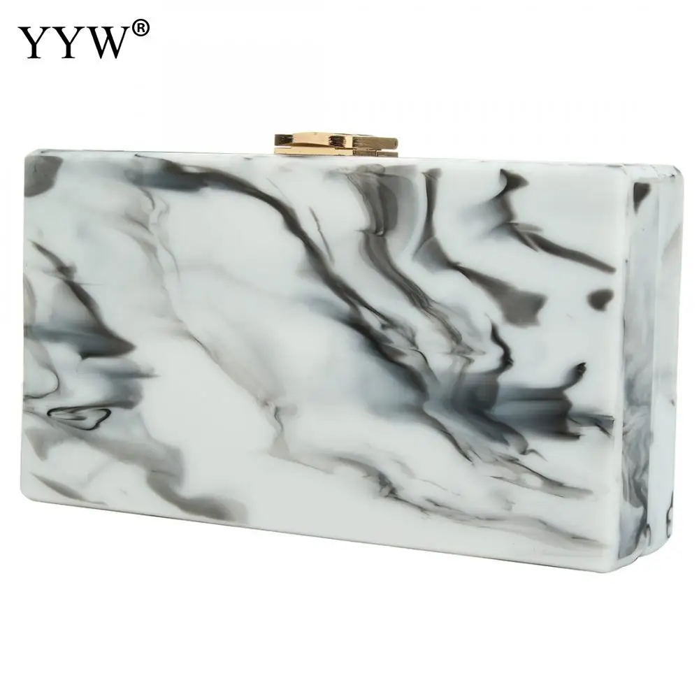 Marble New Acrylic Clutch Bag Box Women Evening Wedding Bag White Marble Ins Print Messenge Bag Ladies Party Handbags Gold Chain
Marble New Acrylic Clutch Bag Box Women Evening Wedding Bag White Marble Ins Print Messenge Bag Ladies Party Handbags Gold Chain