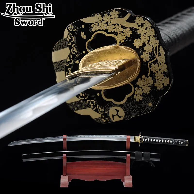 Home Decoration Katanas Sword 1095 steel Full hand-made Katana sword Exquisite equipment Espada Metal gifts
Home Decoration Katanas Sword 1095 steel Full hand-made Katana sword Exquisite equipment Espada Metal gifts