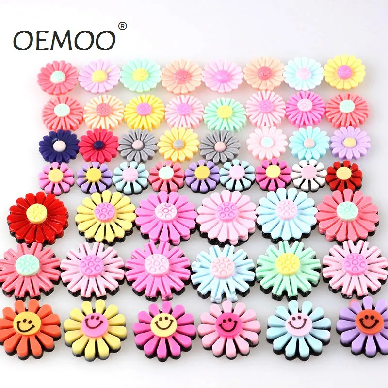 50pcs Mini Resin Wildflower /sunfower Plastic Flower Flat Back Cabochon Resin Flowers for Kid Hair Accessories and Mobile 
50pcs Mini Resin Wildflower /sunfower Plastic Flower Flat Back Cabochon Resin Flowers for Kid Hair Accessories and Mobile