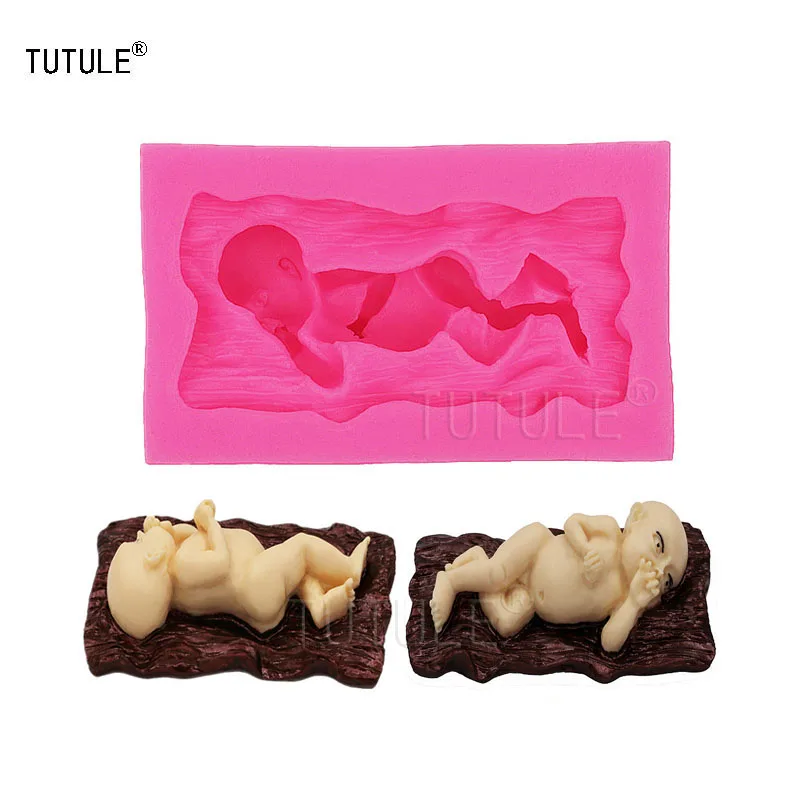Gadgets-Side sleeping baby silicone mold- DIY liquid silicone Fondant cake baking chocolate cookie molds
Gadgets-Side sleeping baby silicone mold- DIY liquid silicone Fondant cake baking chocolate cookie molds