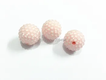 20MM 100pcs/lot Pastel Color Light Pink With Clear Chunky Beads For Kids Jewelry Making
20MM 100pcs/lot Pastel Color Light Pink With Clear Chunky Beads For Kids Jewelry Making