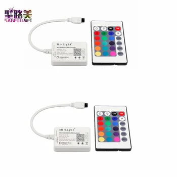 MiLight YL1S YL2S DC12V-24V WIFI LED Controller Amazon Alexa Smart phone APP IR Remote Control For RGB RGBW LED Strip Light Tape
MiLight YL1S YL2S DC12V-24V WIFI LED Controller Amazon Alexa Smart phone APP IR Remote Control For RGB RGBW LED Strip Light Tape