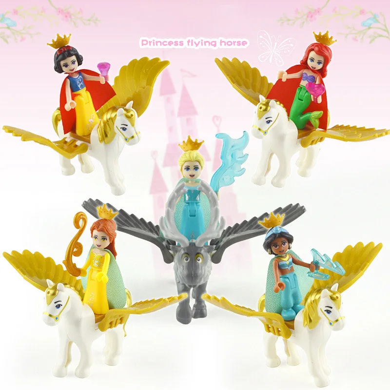 Joyyifor Snow White Princess Girl Pegasus Mount Model Doll Figures Building Blocks Children Kids Toys Compatible With LegoINGlys
Joyyifor Snow White Princess Girl Pegasus Mount Model Doll Figures Building Blocks Children Kids Toys Compatible With LegoINGlys