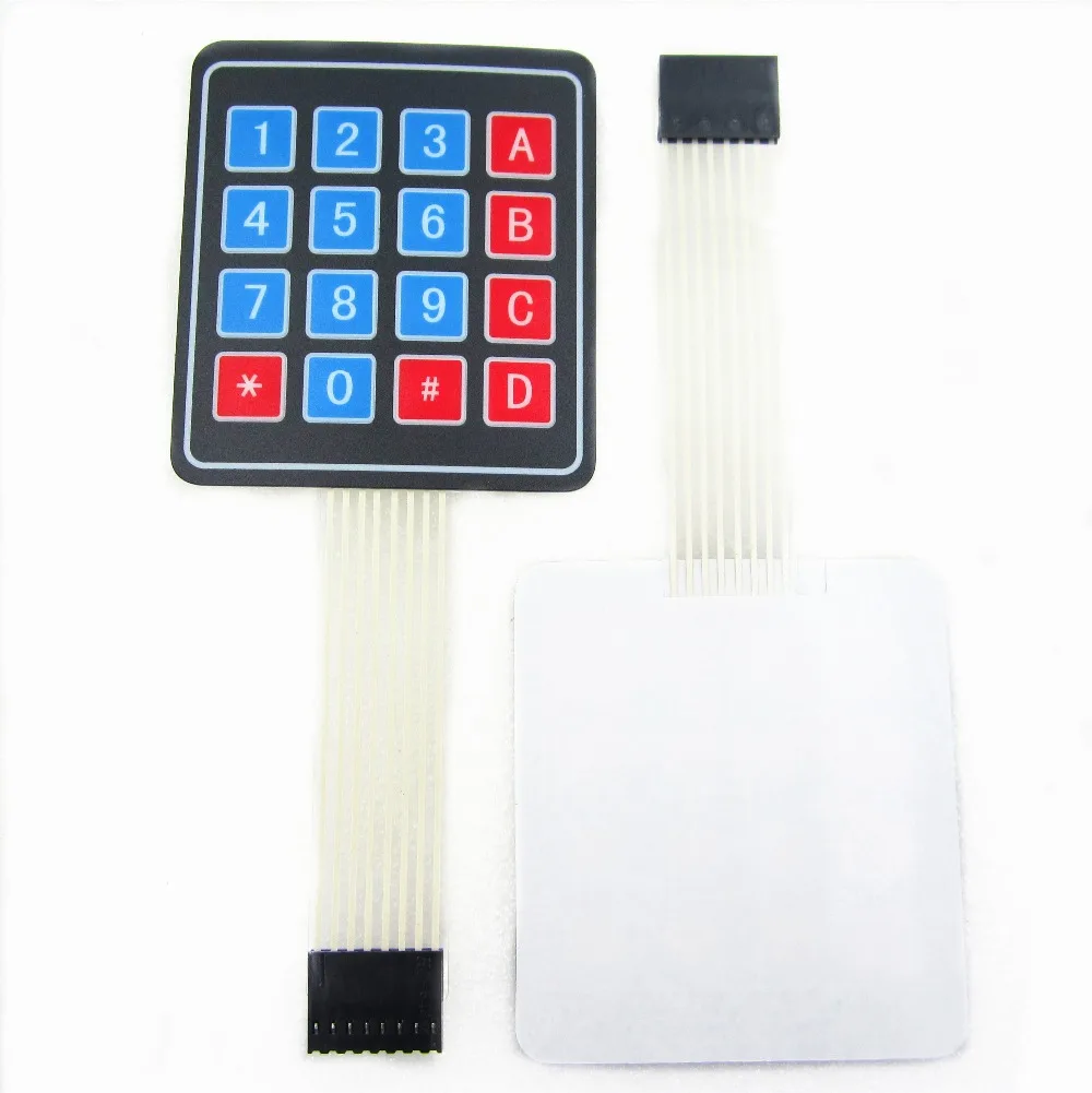 20 PCS/LOT 16 Key 4 x 4 Membrane Switch Keypad 4x4 4*4 Matrix Array Matrix keyboard
20 PCS/LOT 16 Key 4 x 4 Membrane Switch Keypad 4x4 4*4 Matrix Array Matrix keyboard