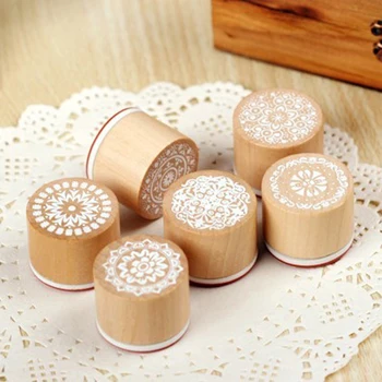 6pcs 6 Patterns Mix Round Lace Wooden Stamps Lovely Lace Doily Wood Rubber Stamps
6pcs 6 Patterns Mix Round Lace Wooden Stamps Lovely Lace Doily Wood Rubber Stamps