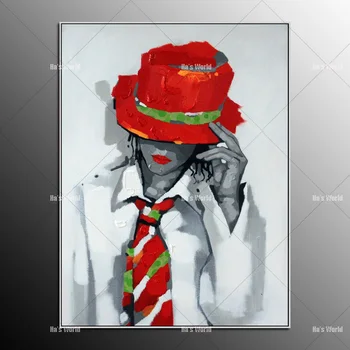 Hand Painted Modern Oil Painting On Canvas Michael Jackson Painting Wall Art Portrait Dancer Pictures Canvas For Living Room
Hand Painted Modern Oil Painting On Canvas Michael Jackson Painting Wall Art Portrait Dancer Pictures Canvas For Living Room