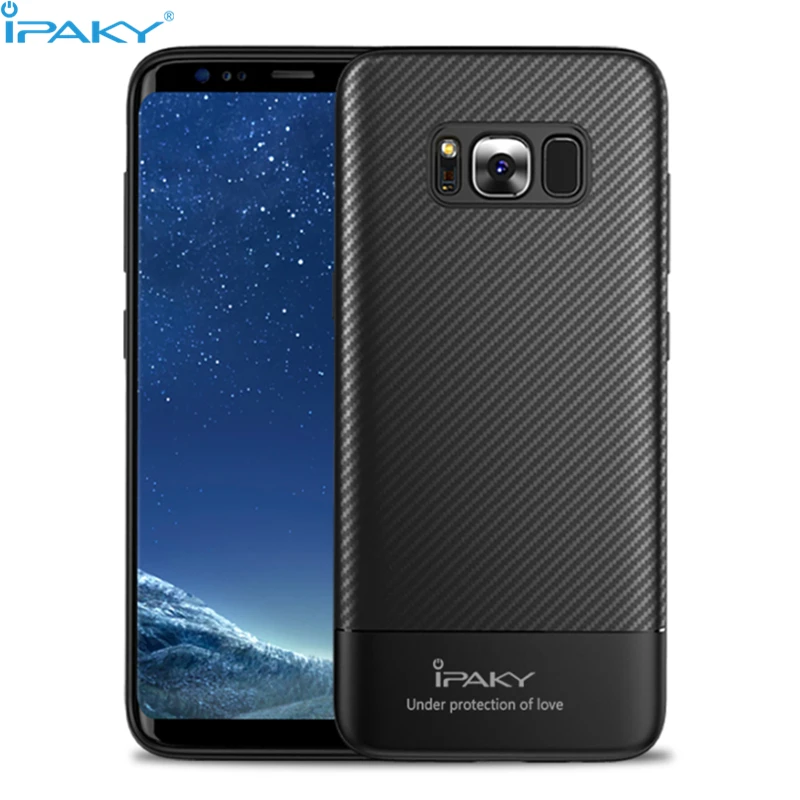 For Samsung Galaxy S8 Case iPaky Original 360 Full Protection Carbon Fiber Soft Silicone Cellphone Cover for Samsung S8 Plus
For Samsung Galaxy S8 Case iPaky Original 360 Full Protection Carbon Fiber Soft Silicone Cellphone Cover for Samsung S8 Plus
