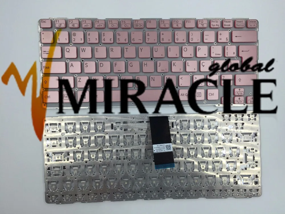 New and Original For Sony Vaio E14 SVE14 SVE141 SVE 14 SVE14111ELW series BR Brazilian layout Laptop keyboard
New and Original For Sony Vaio E14 SVE14 SVE141 SVE 14 SVE14111ELW series BR Brazilian layout Laptop keyboard