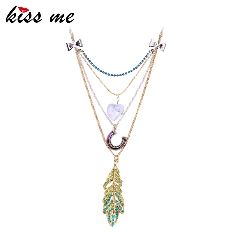 Fashion multi-layer fashion feather medium-long sweater necklace Factory Wholesale
Fashion multi-layer fashion feather medium-long sweater necklace Factory Wholesale
