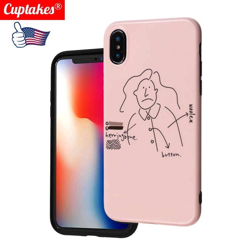 Luxury Brand IMD Soft Silicone Cover for Apple iPhone 7 case X 10 XS Max XR 8 Plus 6 6S Cute Kawaii Pink Girl Plain Coque
Luxury Brand IMD Soft Silicone Cover for Apple iPhone 7 case X 10 XS Max XR 8 Plus 6 6S Cute Kawaii Pink Girl Plain Coque