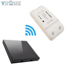 VHome wireless remote control 433mhz1 RF receiver 170v-250v relay channel wall lamp 5A transmitter controller 
VHome wireless remote control 433mhz1 RF receiver 170v-250v relay channel wall lamp 5A transmitter controller