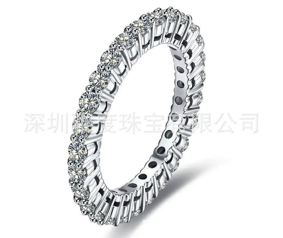 Luxury Row drill Simulated diamond rings for women,Sterling silver engagement rings,wedding ring,Free Shipping!
Luxury Row drill Simulated diamond rings for women,Sterling silver engagement rings,wedding ring,Free Shipping!
